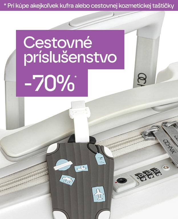 Cestovné  príslušenstvo -70%