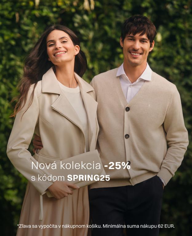 -25% zľava na novú kolekciu!