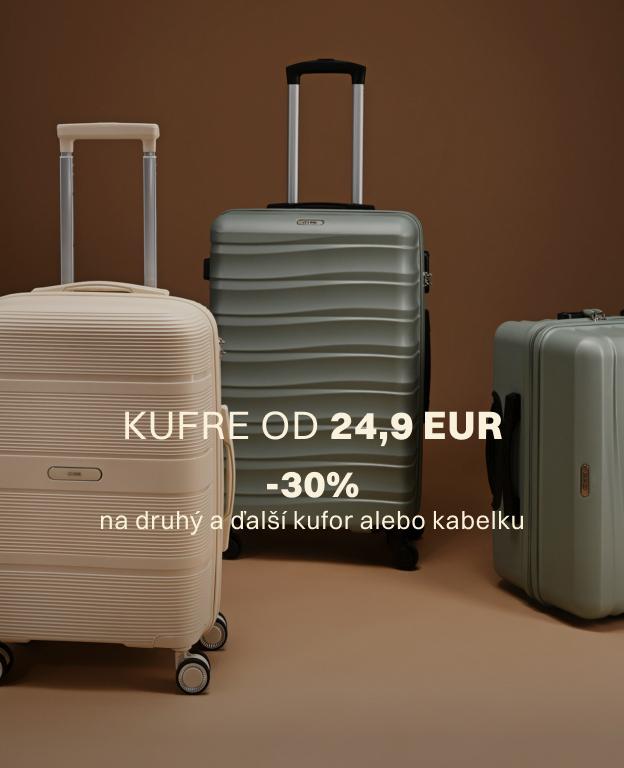 Kufre a kabelky -30%