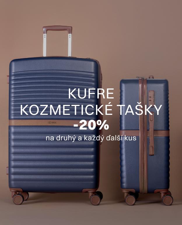 Kufre a kozmetické tašky -20%