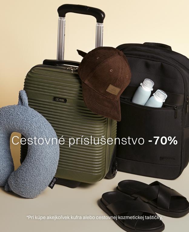 Cestovné  príslušenstvo -70%