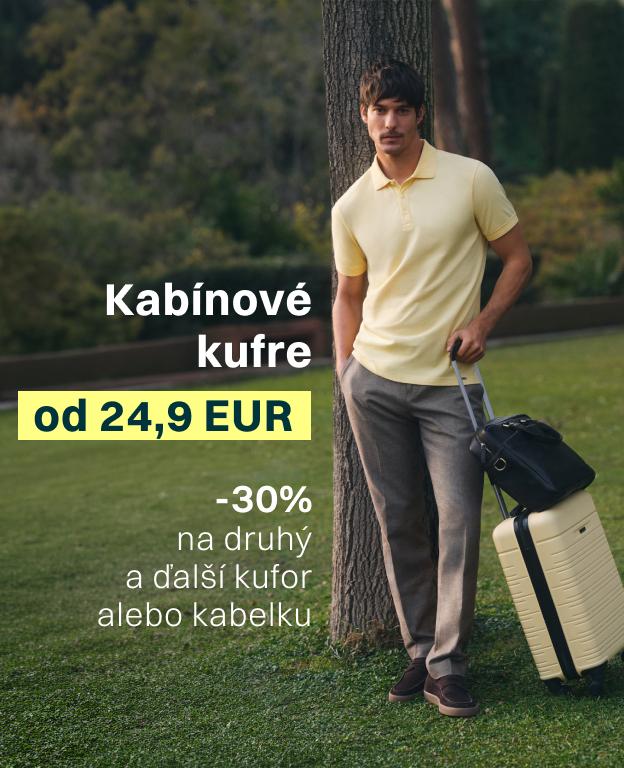 Kabínové kufre od 24,90 €