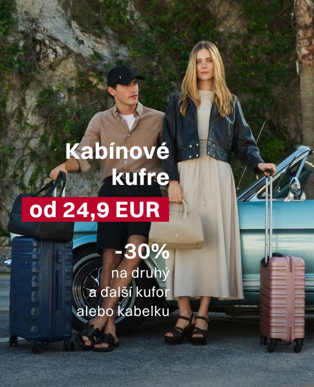 Kabínové kufre od 24,90 €