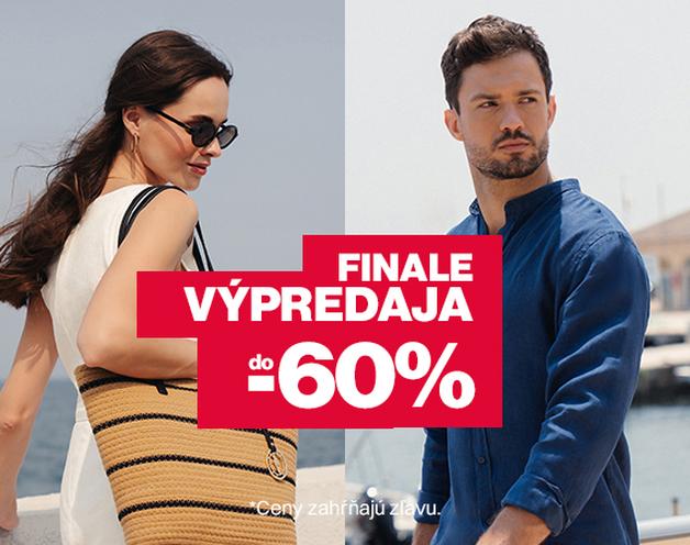 Prehĺbenie výpredaja až do -60%