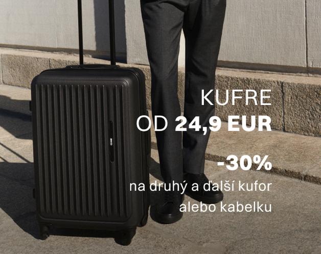 Kabínové kufre od 24,9 EUR