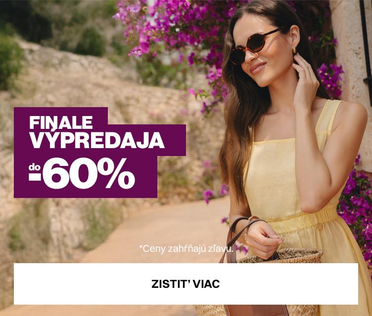 finale výpredaja az do -60%