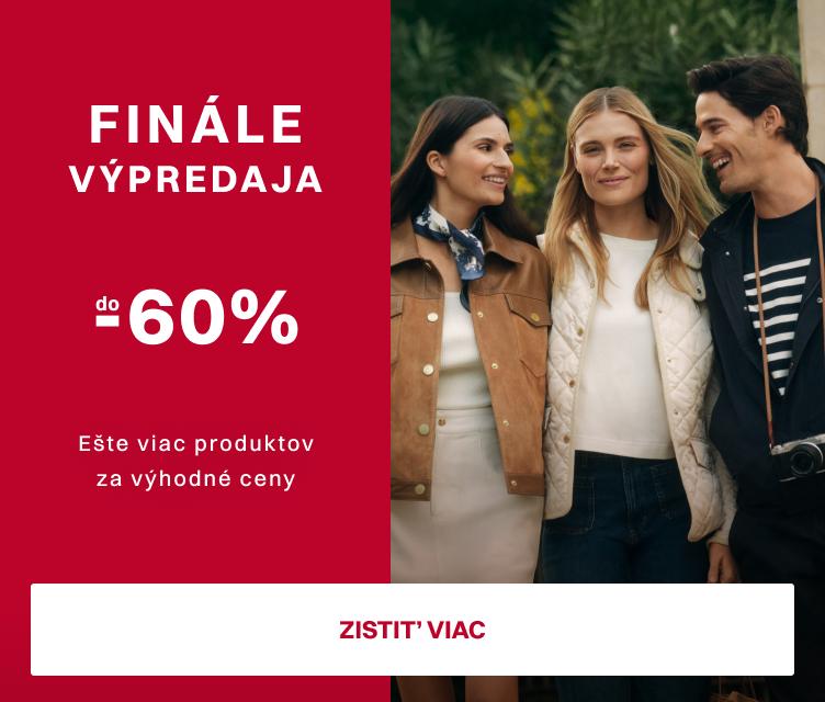 vypredaj do -60%