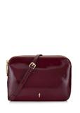 Bordová lakovaná dámska crossbody kabelka TOREC-0205F-43(Z25)