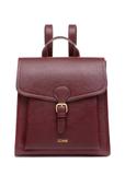 Stredne veľký bordový elegantný dámsky batoh TOREC-0985A-49(Z25)
