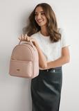 Ružový dámsky stredný ruksak TOREC-0920-5A(W26)