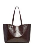 Dámska shopperka v bordovej farbe s prešívaním TOREC-1247-4D(Z26)