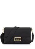 Čierna cross body kabelka z imitácie kože TOREC-0947-99(Z24)