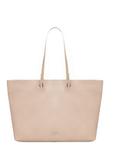 Bežová kabelka s bodkovaným vzorom shopper TOREC-1252-1B(Z26)