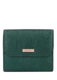 Malá kožená dámska peňaženka v tmavozelenej farbe PORES-1029-8C(Z26)