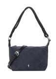 Dámska látková kabelka v tmavomodrej farbe TOREN-0355-7E(Z26)