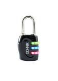 Čierny visiaci zámok na číselný kód AW-015-0001-99(W25)