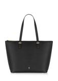 Čierna dámska shopper kabelka TOREC-0953A-99(Z25)