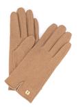Béžové vlnené dámske rukavice REKDT-0027A-80(Z25)