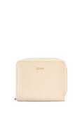 Krémová dámska peňaženka strednej veľkosti POREC-0412-0B(W26)