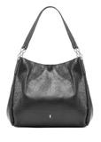 Čierna kožená dámska shopper kabelka TORES-0636D-99(Z25)