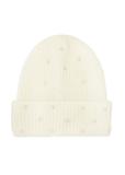 Damenmütze aus weißer Wolle CZADT-0202-11(Z25)