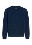 Pánsky vlnený sveter v tmavomodrej farbe SWEMT-0173-68(Z25)