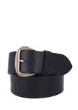 Čierny široký kožený dámsky opasok PASDS-0349-99(Z26)