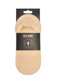 Sada béžových dámskych členkových ponožiek ZESDT-0032-1B(W26)