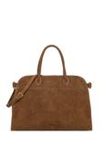 Kožená dámska kabelka typu shopper v koňakovej farbe TORES-1412-1F(Z26)