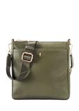 Dámska khaki kabelka cez rameno TOREC-0708B-55(Z25)