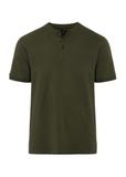 Pánske polo tričko v khaki farbe POLMT-0061-55(W25)