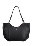 Čierna dámska kabelka typu shopper TOREC-1296-9I (Z26)