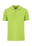 Pánske limetkovo zelené polo tričko POLMT-0045A-52(W24)