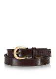 Hnedý dámsky opasok z kože Croco PASDS-0303-89(W24)