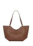 Svetlohnedá dámska kabelka typu shopper TOREC-1296-3D(Z26)
