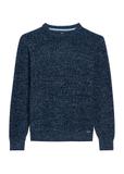 Pánsky tmavomodrý sveter SWEMT-0183-68(Z25)