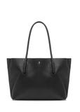 Čierna dámska shopper kabelka TOREC-0938A-99(W25)