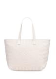 Kožená krémová dámska shopper kabelka TORES-1107-12(W25)