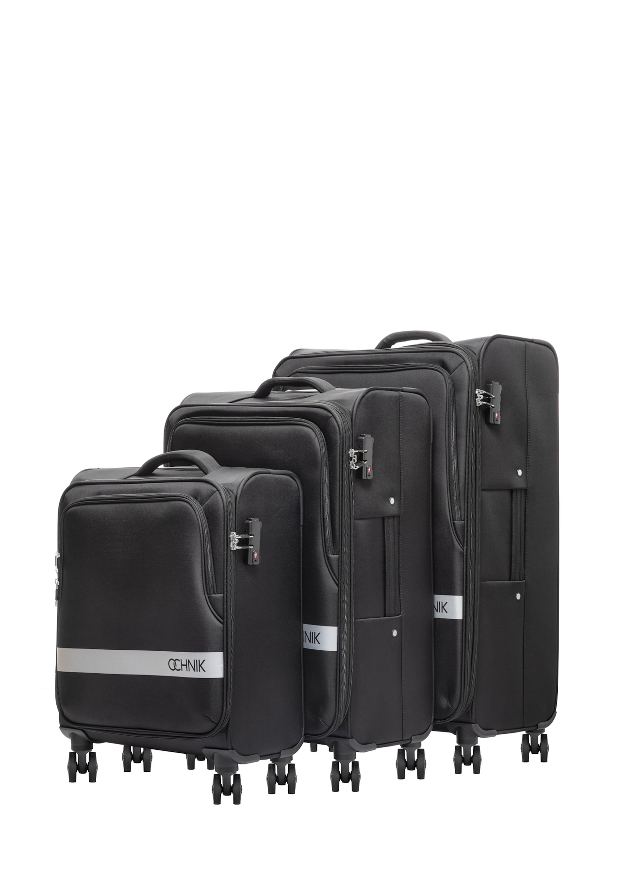 Sada kufrov na kolieskach 19"/24"/28" WALNY-0044-99(W26)