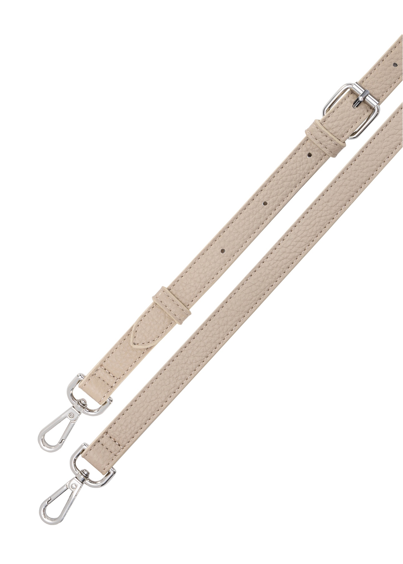 Krémová kabelka do ruky TOREC-0886A-80(Z25), pohľad na produkt s pruhmi na bielom podklade.