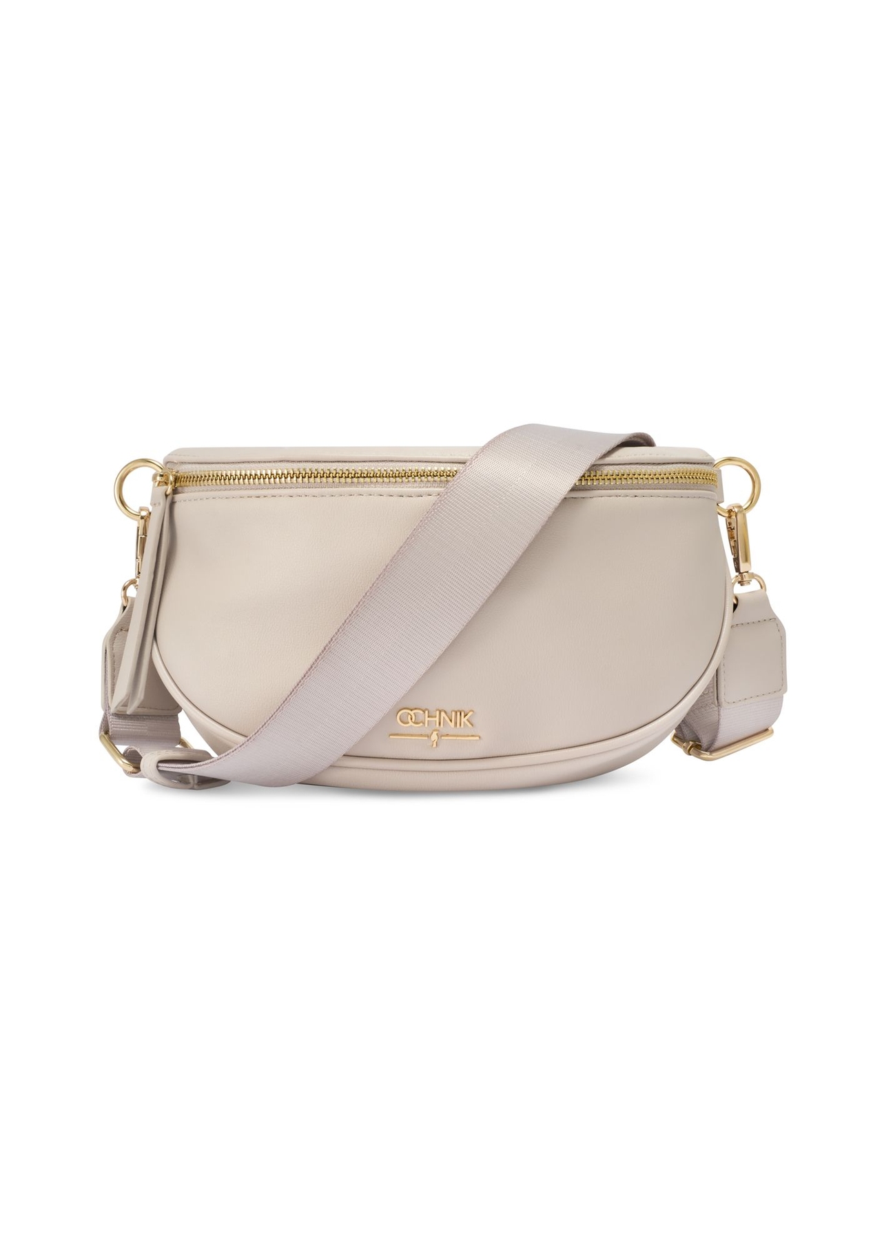 Dámska ľadvinka v krémovej farbe TOREC-1191-0B(W26) - pohľad spredu na produkt, na bielom pozadí.