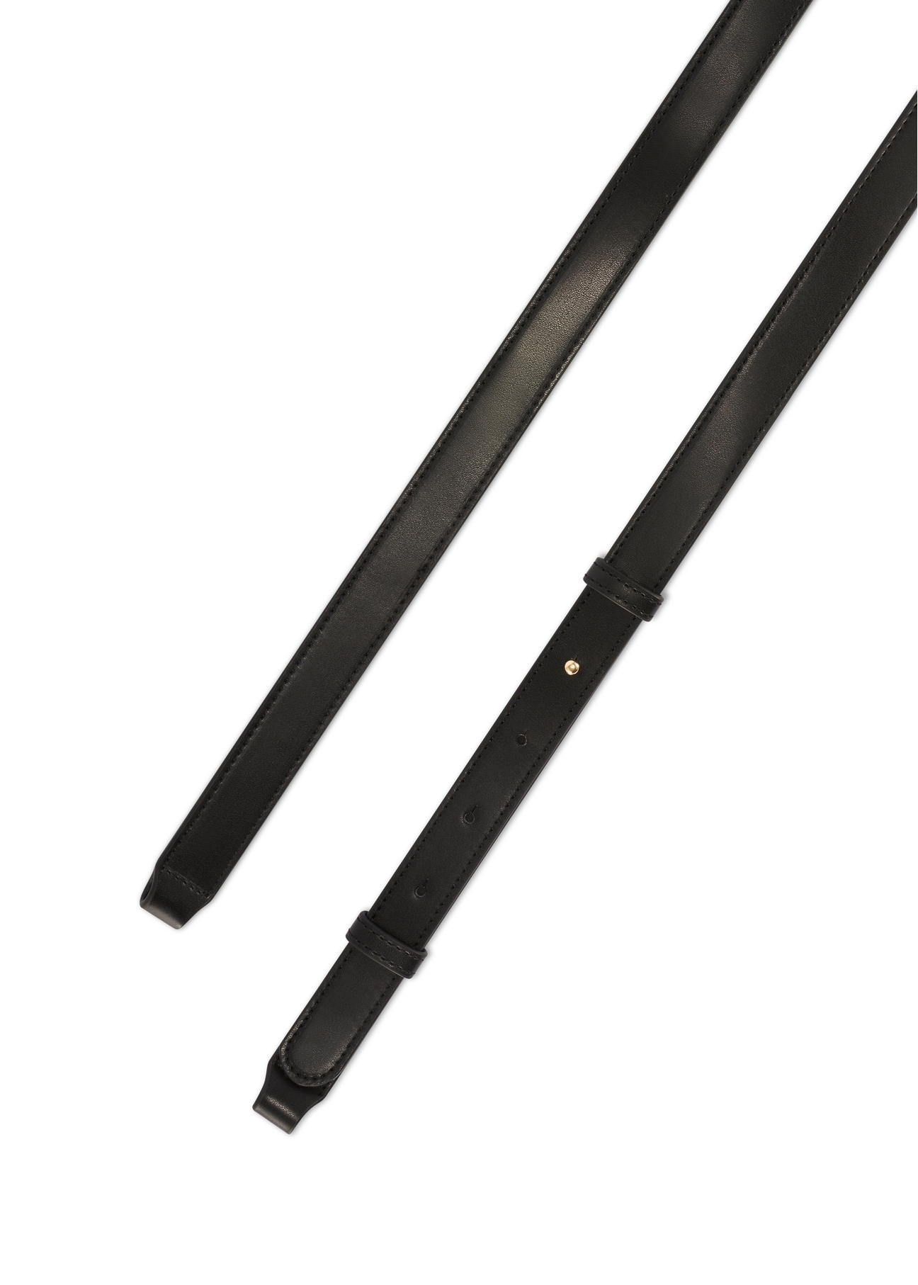 Malá čierna dámska kabelka bez výplne TOREC-0882-99(W26)