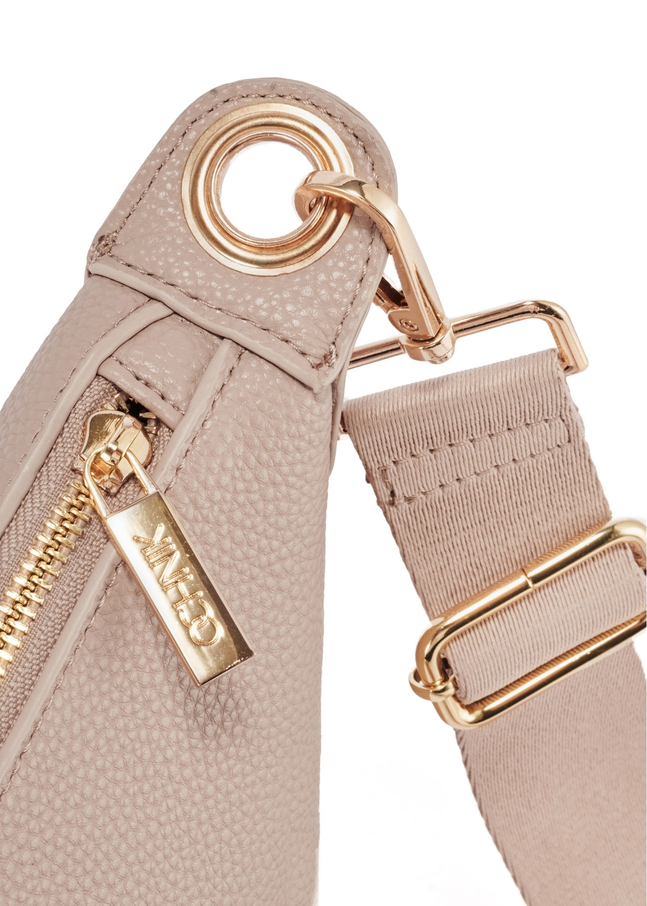 Béžová dámska kabelka typu hobo TOREC-0829A-80(Z25)