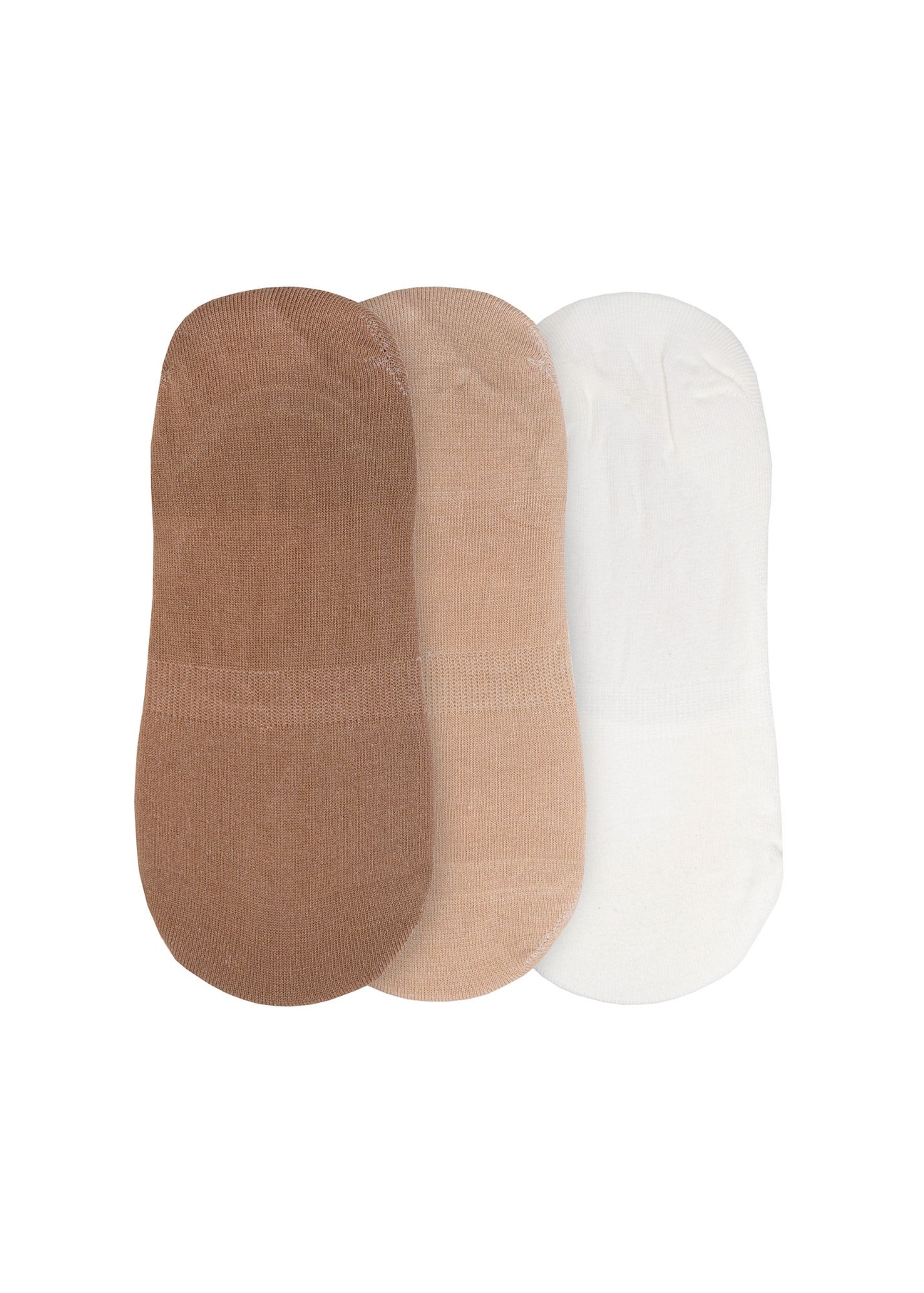 Dámske členkové ponožky ZESDT-0029-1C(W26) pohľad na produkt zozadu na bielom pozadí.