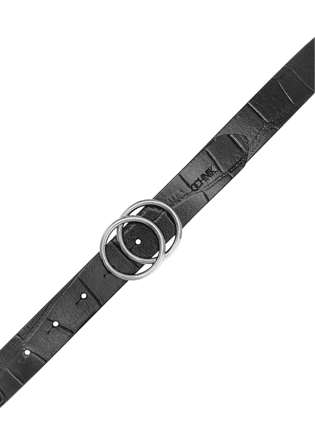 Čierny dámsky opasok so zvieracím motívom PASDS-0172E-98(Z25)