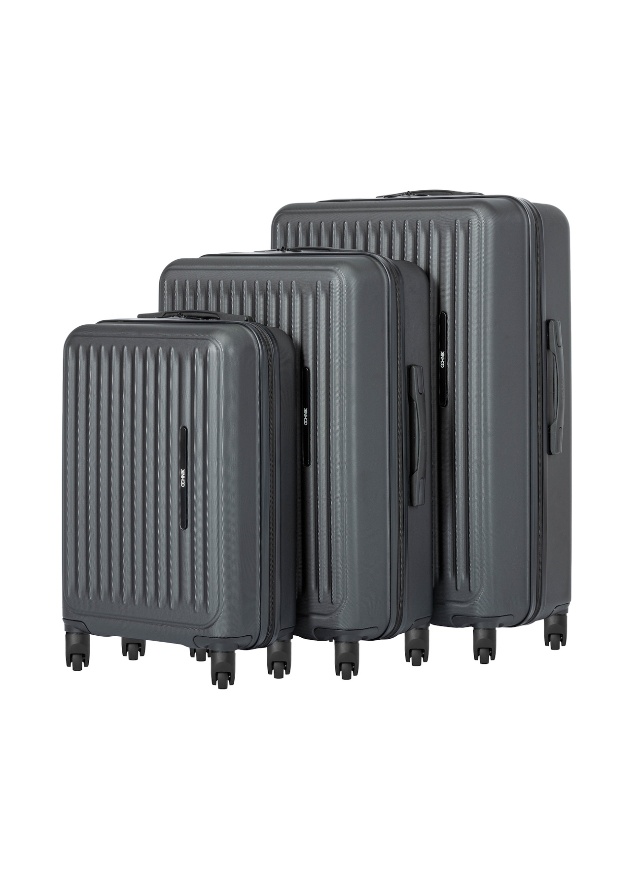 Sada kufrov na kolieskach WALAB-0082-99(W26) s rozmermi 19"/24"/29", diagonálny pohľad na produkty na bielom pozadí.