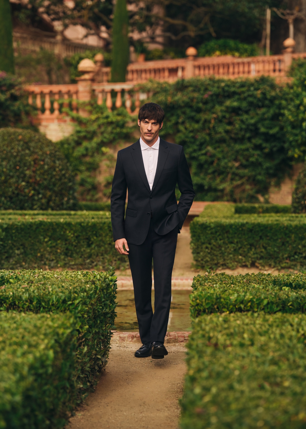 Námornícka modrá pánska bunda MARMT-0024-7E(W26)