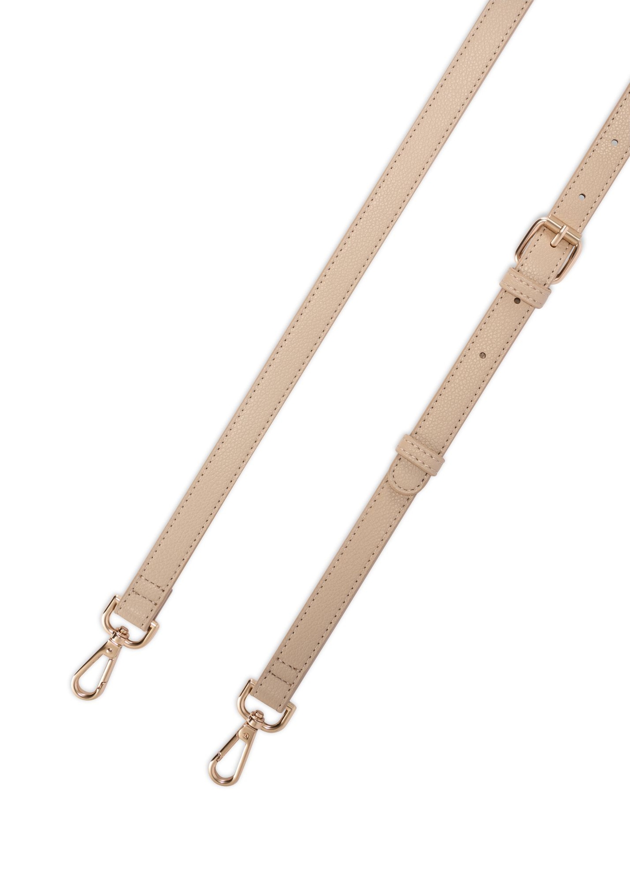 Dámska krémová taška cez rameno TOREC-1120-0P(W26) - detailný záber, na bielom pozadí.