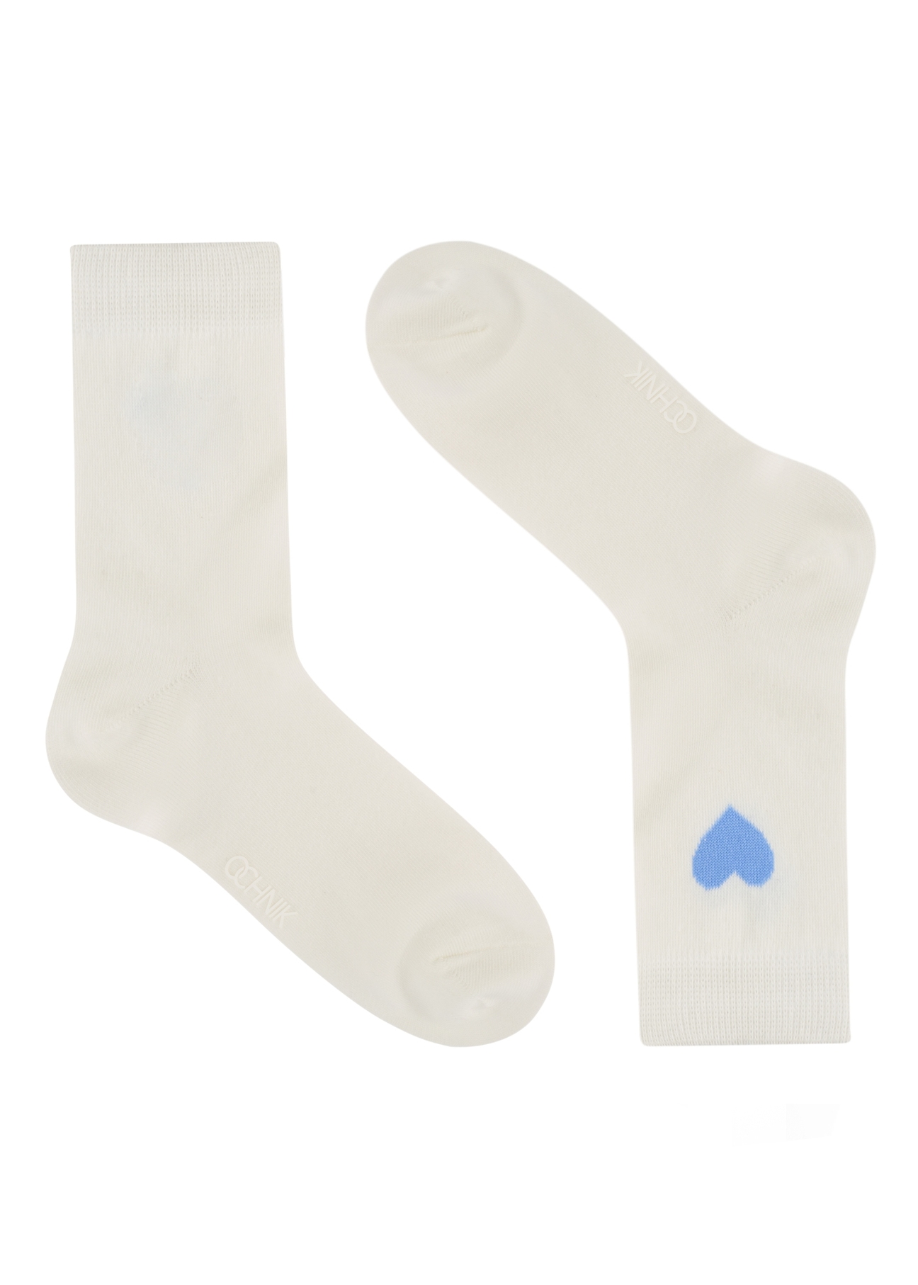 Sada dámskych dlhých ponožiek ZESDT-0042-0B(W26) - pohľad na produkt zhora, na bielom podklade.