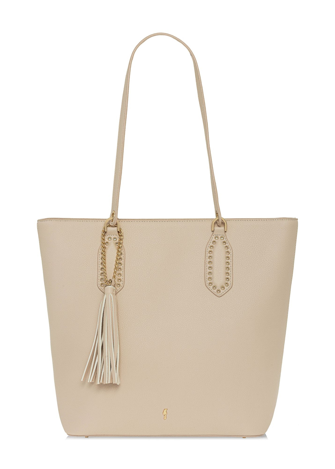 Krémová dámska shopper taška TOREC-0905A-12(W25)-01